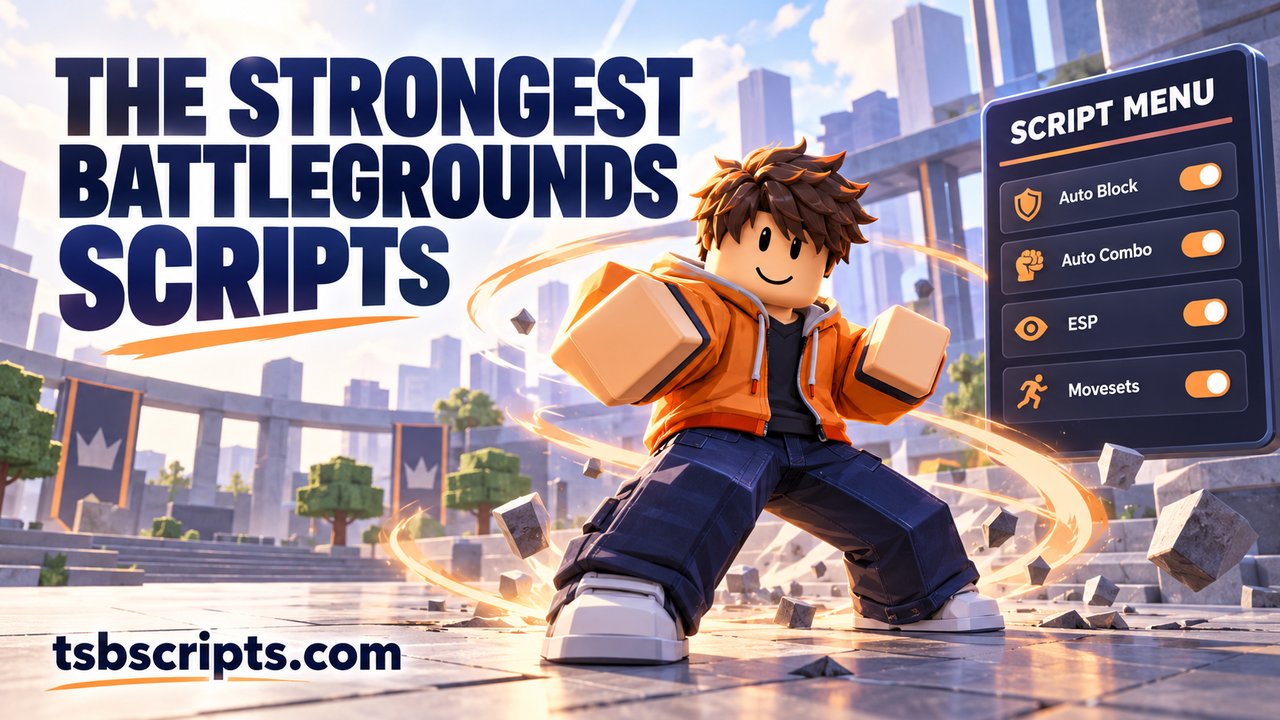 The Strongest Battlegrounds Scripts for Roblox (TSB)